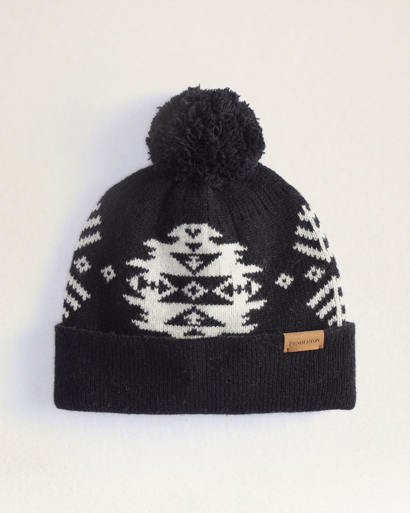 Lambswool Hat with Pom Pom