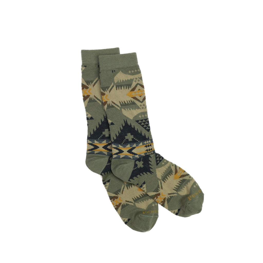 Nehalem Crew Socks - Sage