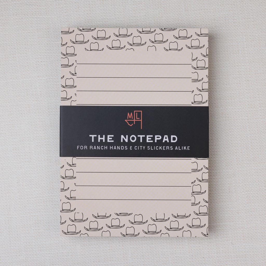 Cowboy Hat Notepad