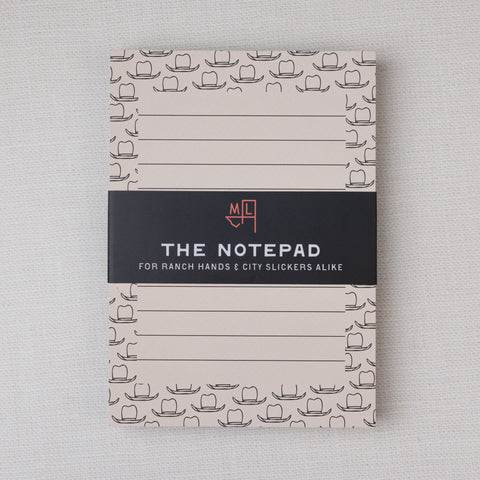 Cowboy Hat Notepad