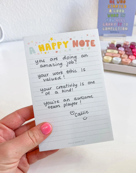 Happy Note Notepad