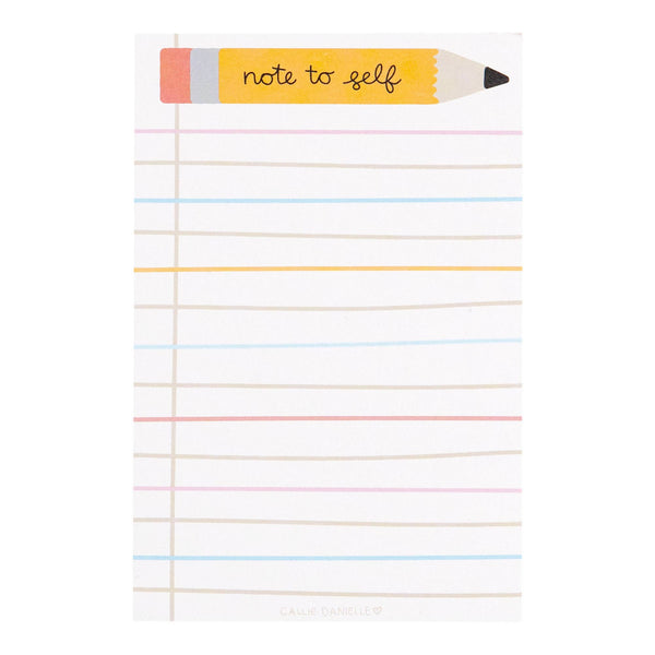 Note To Self Pencil Notepad