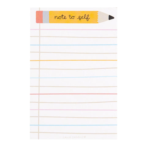Note To Self Pencil Notepad