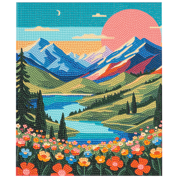 PixelPop™ Diamond Art — Reset Edition - Wildflower Ridge
