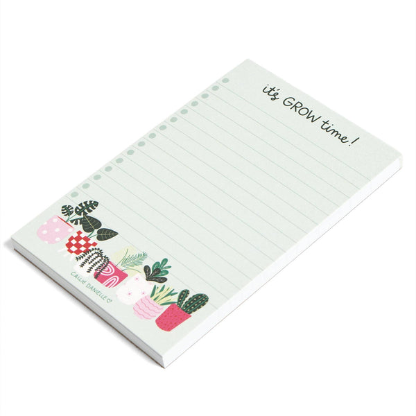 It's Grow Time Plant Notepad