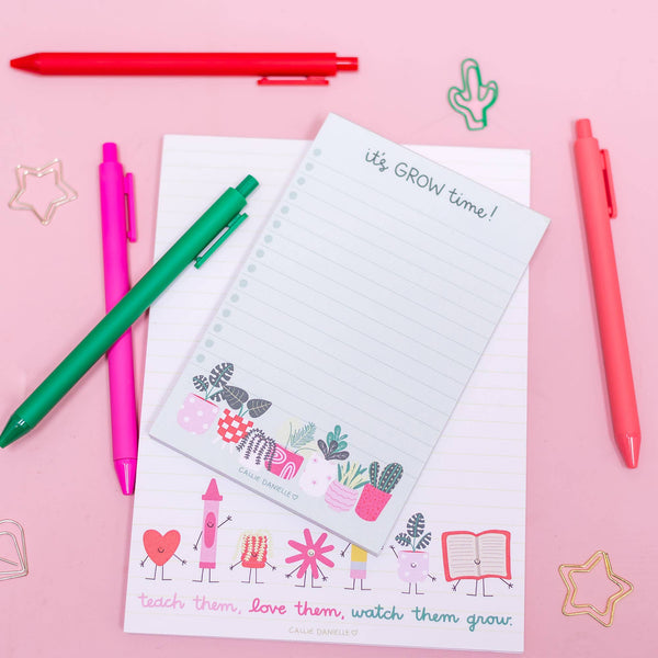 It's Grow Time Plant Notepad