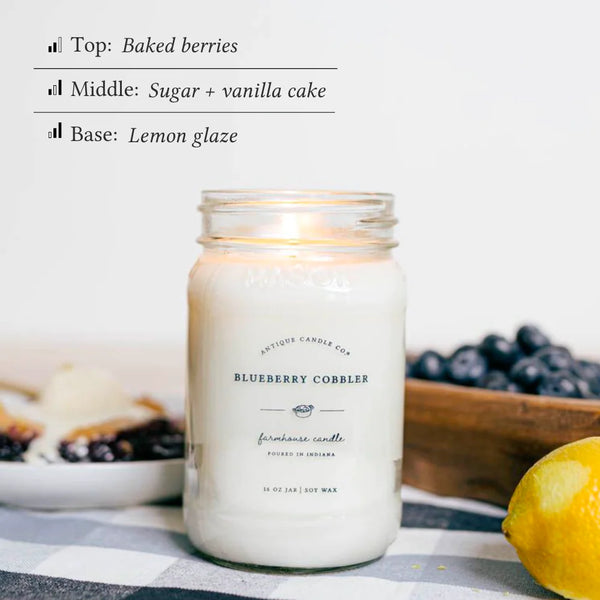 Blueberry Cobbler 16oz Candle