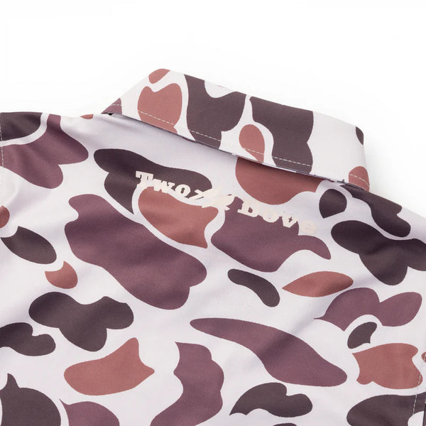 Two Dove Youth Golf Polo - Boone Vintage Camo