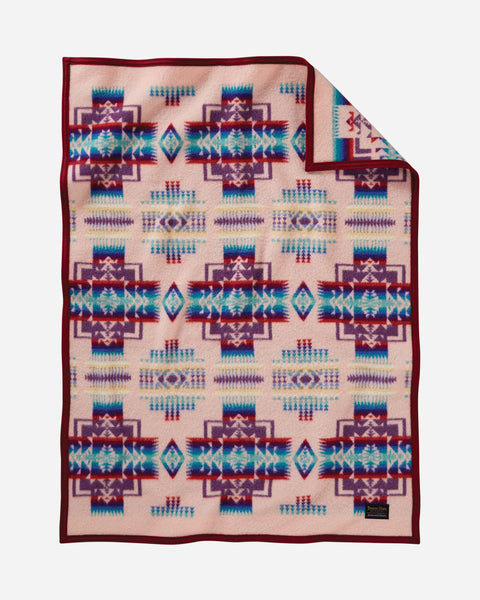 Crib Blanket - Chief Joseph Pink