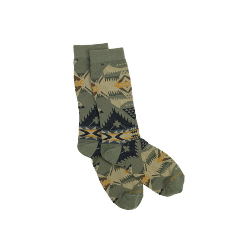 Nehalem Crew Socks - Sage