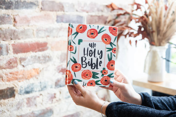 Journaling Bible - Orange Poppies