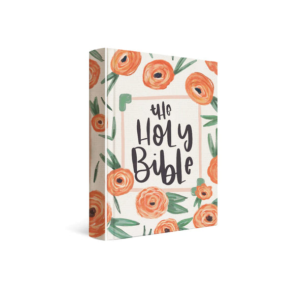 Journaling Bible - Orange Poppies