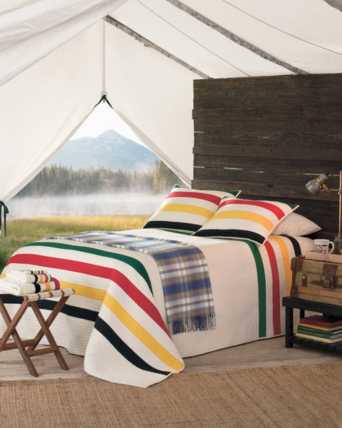 Glacier National Park - Pieced Quilt Set