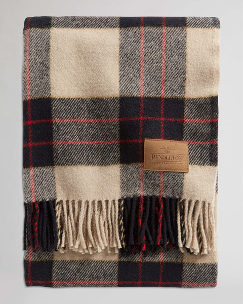 Motor Robe Throw with Carrier - Hillsdale Plaid