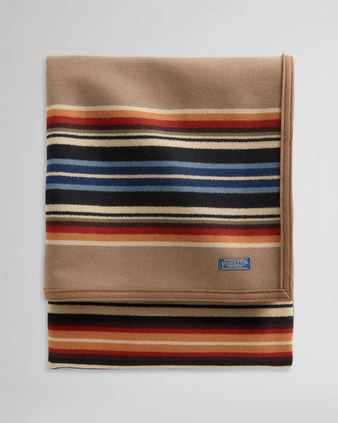 Serape Blanket - Gray Horse Khaki
