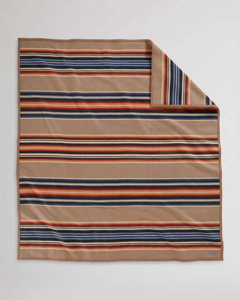 Serape Blanket - Gray Horse Khaki