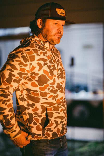 Two Dove Excursion Hoodie - Boone Vintage Camo