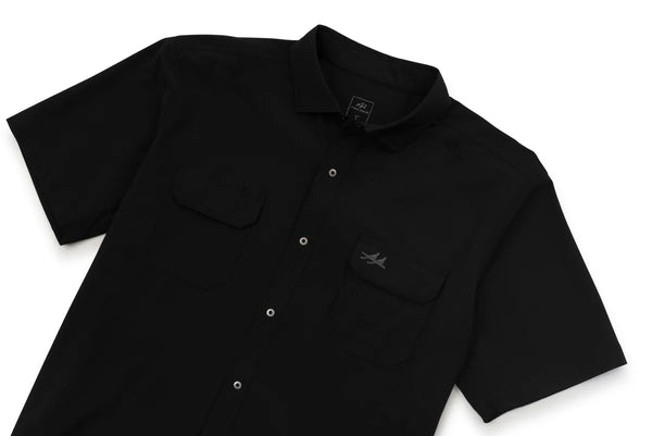 Two Dove The Rio Ultimate Outdoor Shirt - Short Sleeve - Black