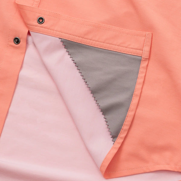 Two Dove The Rio Ultimate Outdoor Shirt - Short Sleeve - The Nueces Coral