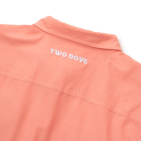Two Dove The Rio Ultimate Outdoor Shirt - Short Sleeve - The Nueces Coral