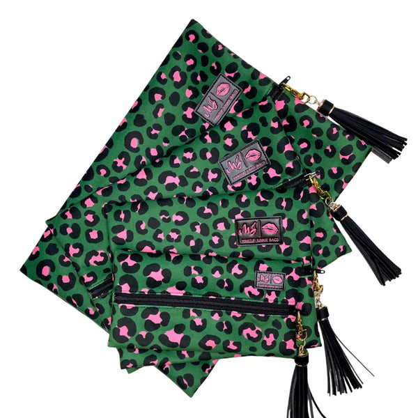 Makeup Junkie Bags - Kelly Leopard