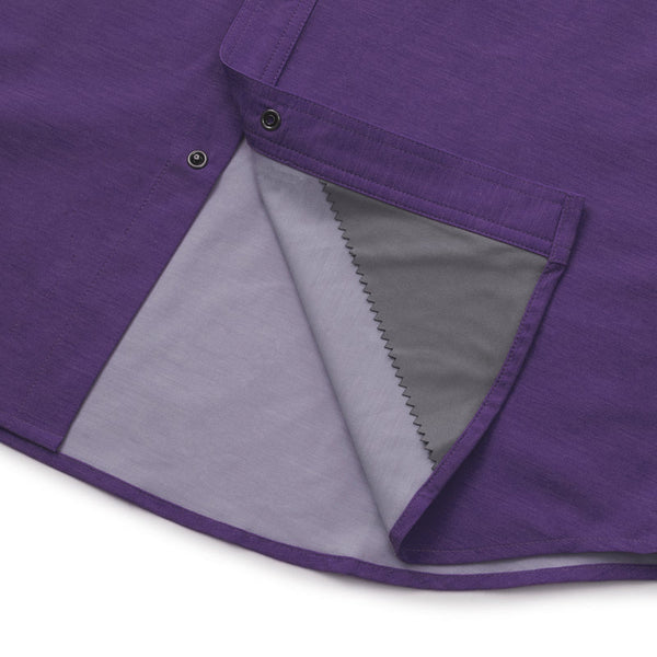 Two Dove The Rio Ultimate Outdoor Shirt - Short Sleeve - Tarrant Purple
