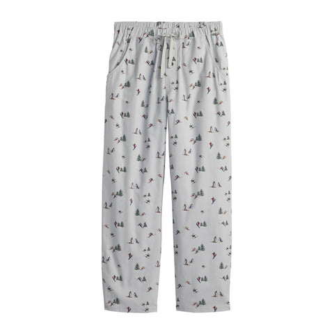Pendleton Flannel Pajama Pants - Ski Resort Gray