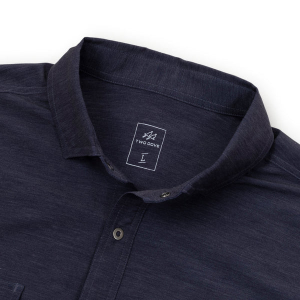 Two Dove The Rio Ultimate Outdoor Shirt - Short Sleeve - The Comal (Navy)