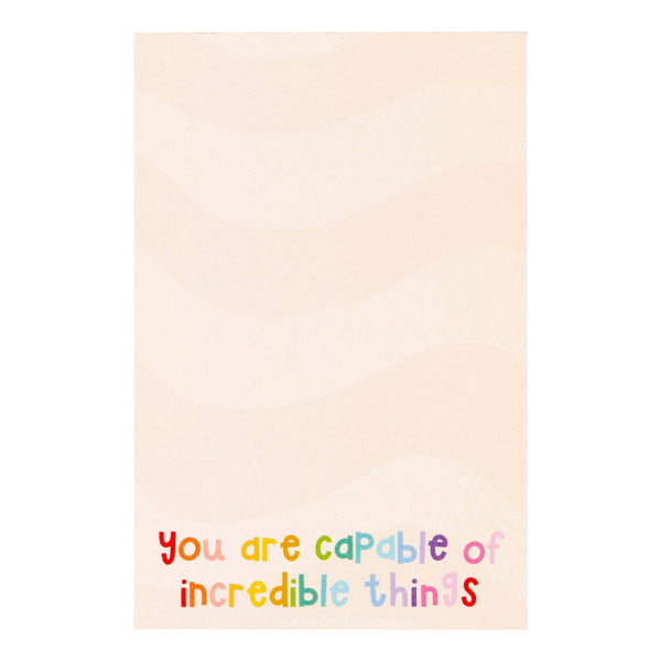 Incredible Things Notepad