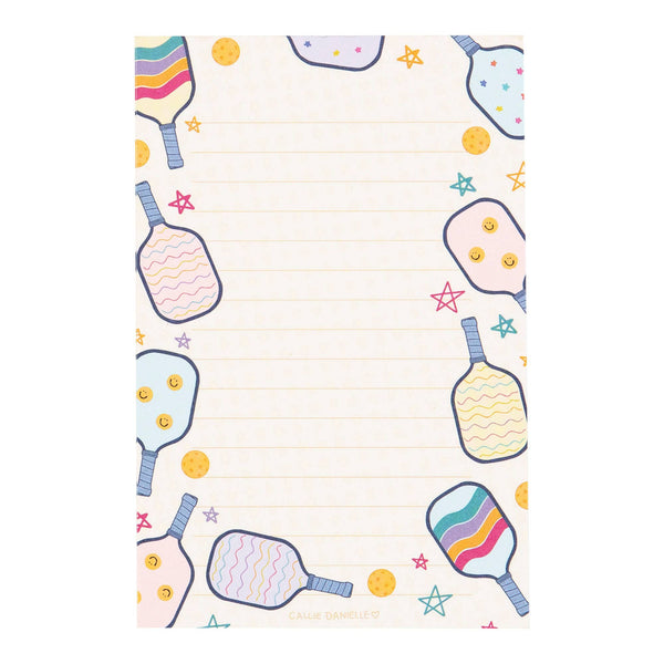 Picklball Notepad Pickleball Paddle Notepad – Just LoveLeigh