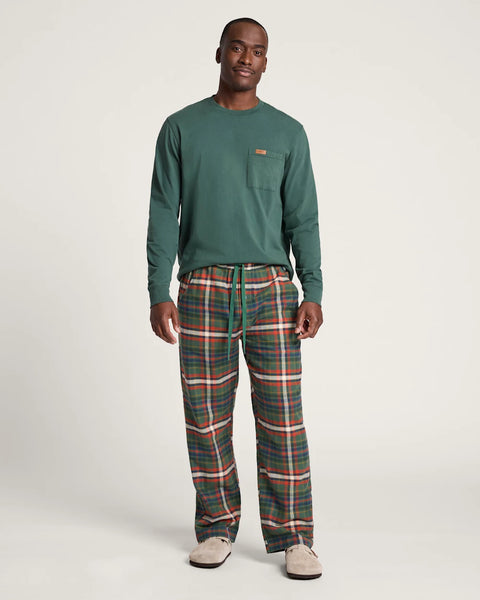 Pendleton Flannel Pajama Pants - Green Multi Plaid