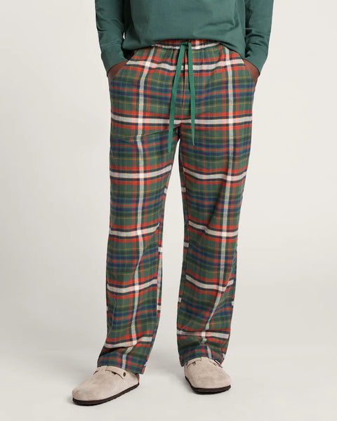 Pendleton Flannel Pajama Pants - Green Multi Plaid