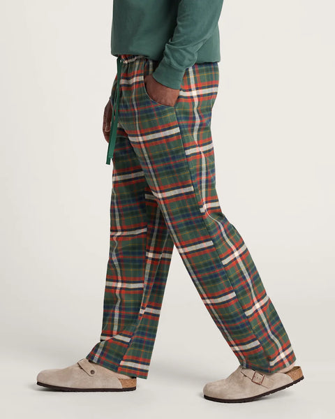 Pendleton Flannel Pajama Pants - Green Multi Plaid