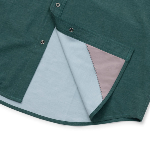 Two Dove The Rio Ultimate Outdoor Shirt - Short Sleeve - The McLennan Dark Green