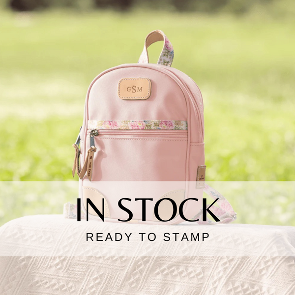 Peony Mini Backpack (In Store - Ready to Stamp)