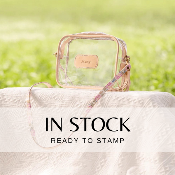 Peony Clear Lola Crossbody (In Store - Ready to Stamp)