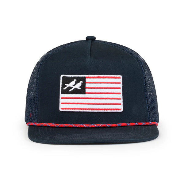 Two Dove Merica Patch Cap - Navy