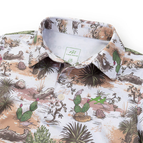Two Dove Youth Golf Polo - South Coast Camo