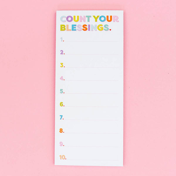 Blessings List Pad
