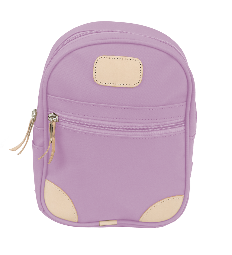 Mini Backpack Houndstooth Coated Canvas