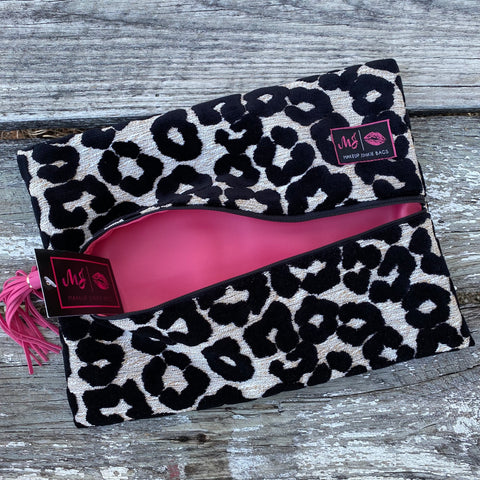 Makeup Junkie Bags - Amore (pink interior)
